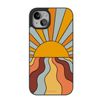 Shine On | Retro Sunset Case iPhone Case get.casely 