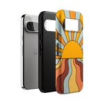 Shine On | Retro Sunset Case iPhone Case get.casely 