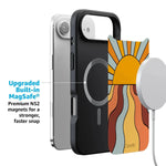 Shine On | Retro Sunset Case iPhone Case get.casely 