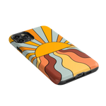 Shine On | Retro Sunset Case iPhone Case get.casely 