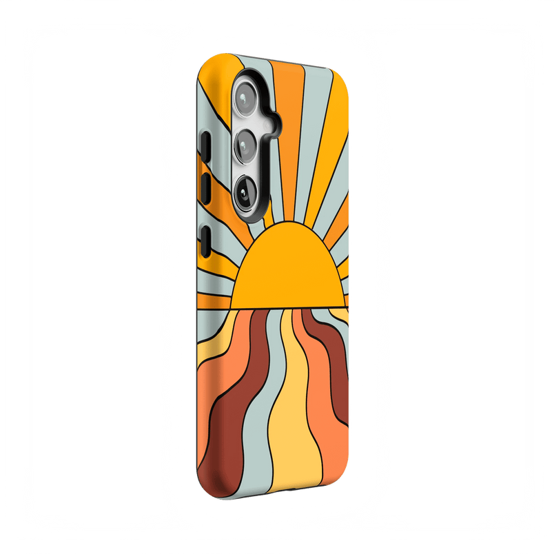 Shine On | Retro Sunset Case iPhone Case get.casely 
