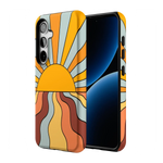Shine On | Retro Sunset Case iPhone Case get.casely 