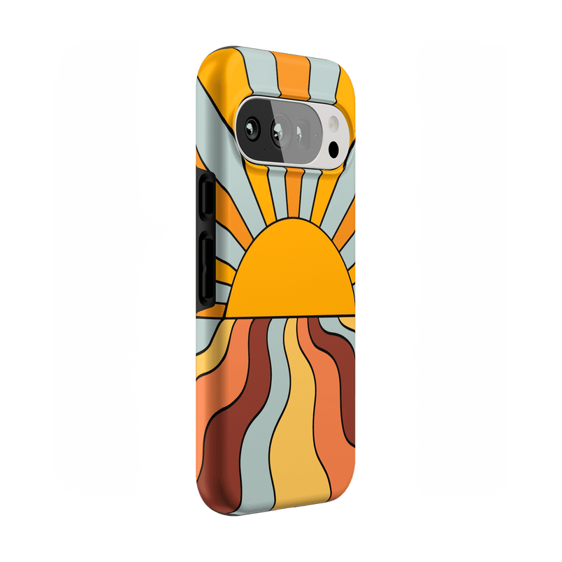 Shine On | Retro Sunset Case iPhone Case get.casely 