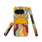 Shine On | Retro Sunset Case iPhone Case get.casely 