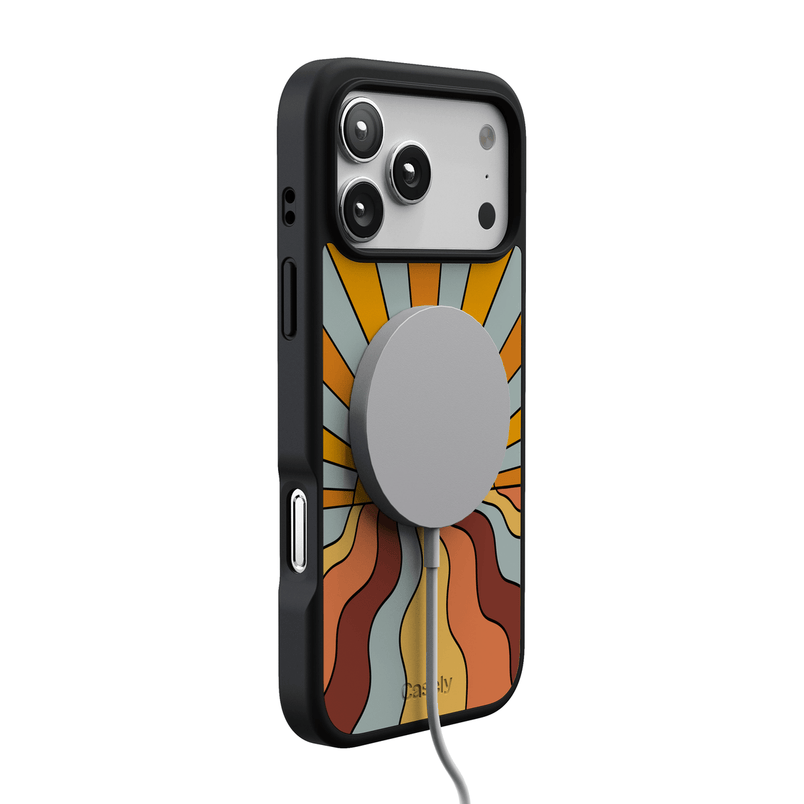 Shine On | Retro Sunset Case iPhone Case get.casely 