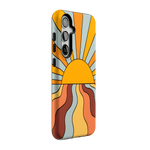 Shine On | Retro Sunset Case iPhone Case get.casely 