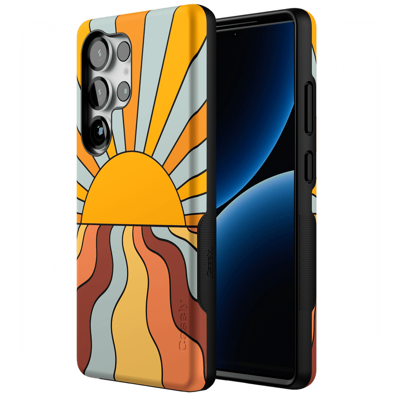 Shine On | Retro Sunset Case iPhone Case get.casely 