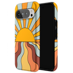 Shine On | Retro Sunset Case iPhone Case get.casely 