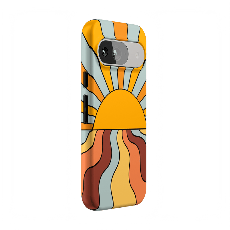 Shine On | Retro Sunset Case iPhone Case get.casely 