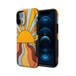 Shine On | Retro Sunset Case iPhone Case get.casely 
