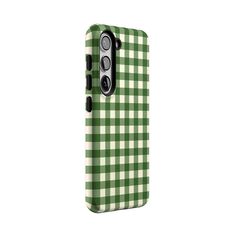 Checked Twice | Green Plaid Case