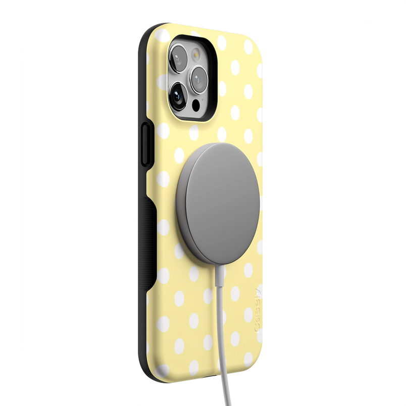 Spotted in SoHo | Yellow Polka Dot Case