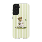 Bear on the Green | Clubhouse Case - Galaxy S21