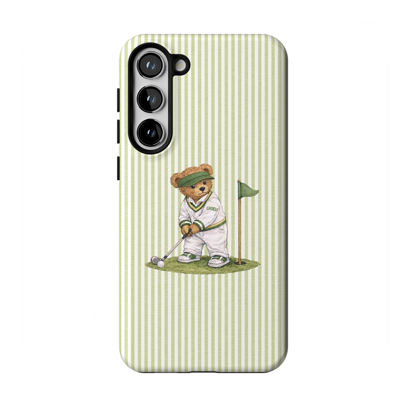Bear on the Green | Clubhouse Case - Galaxy S23 Plus