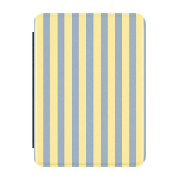 Coastline Stripes | Blue & Yellow Kindle Case