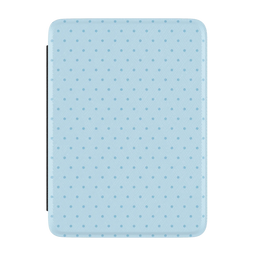 On the Dot | Blue Monochrome Polka Dot Kindle Case