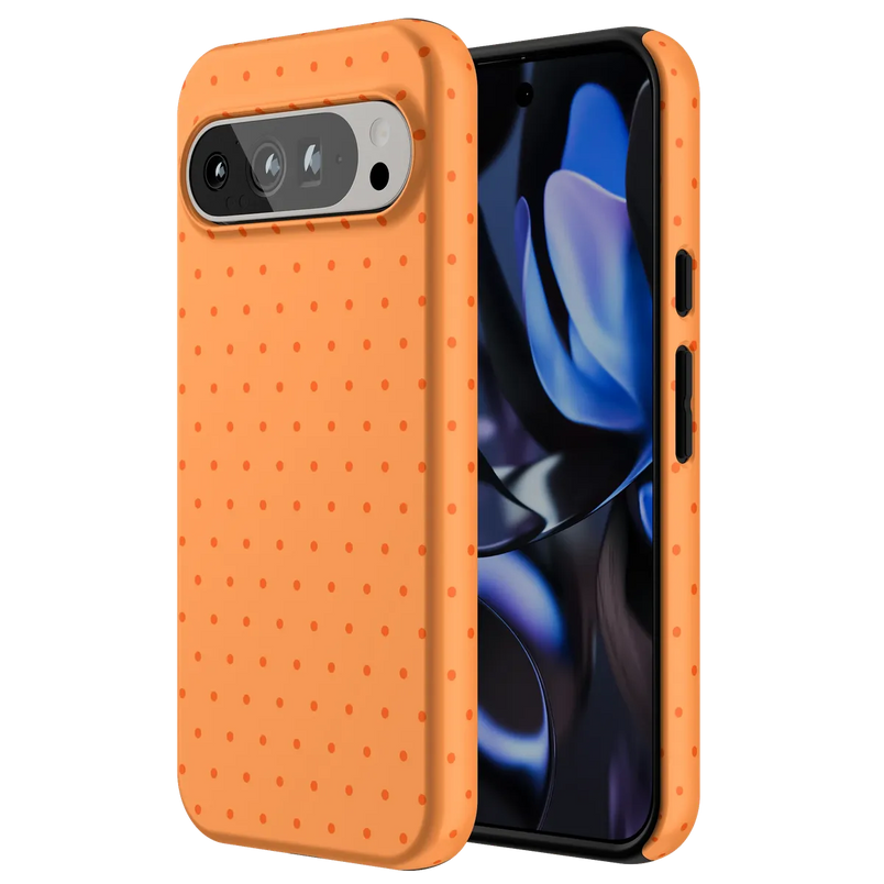 On the Dot | Orange Polka Dot Case
