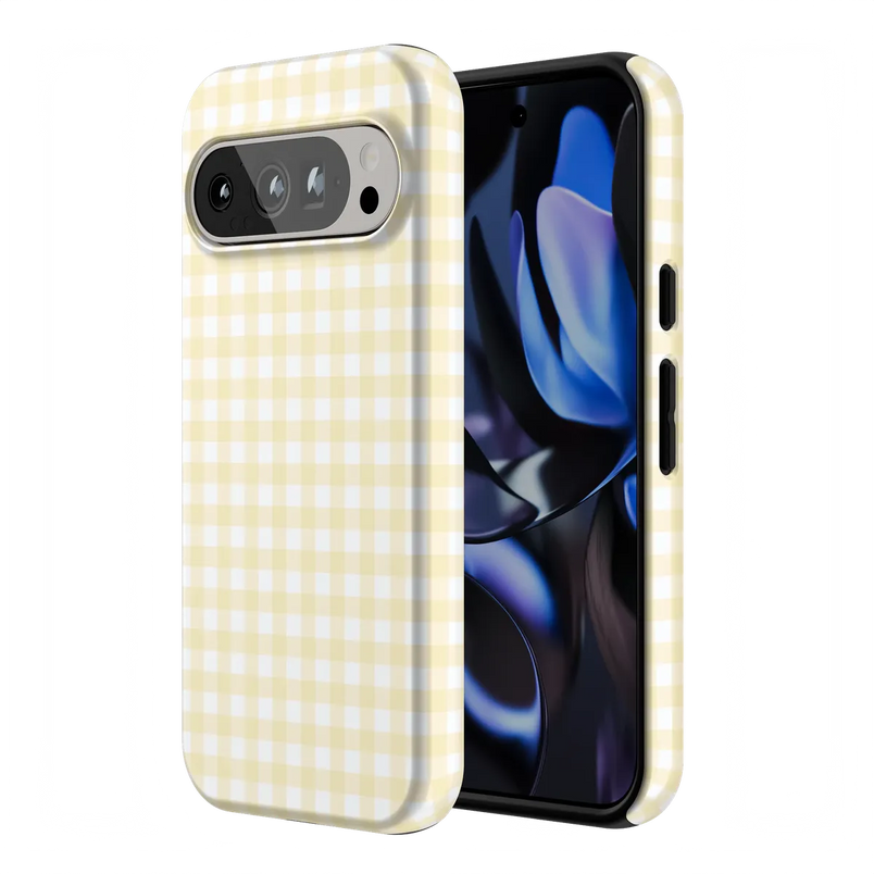 Pastel Picnic | Yellow Gingham Case