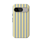 Coastline Stripes | Blue & Yellow Case - Google Pixel 9