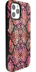 Snake Along | Red Snake Skin Case iPhone Case get.casely 