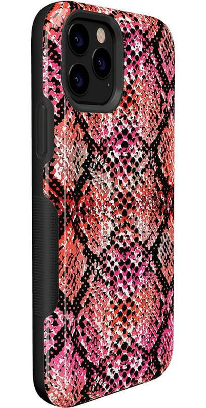Snake Along | Red Snake Skin Case iPhone Case get.casely 