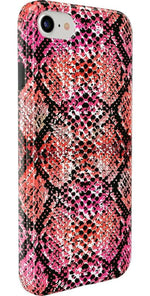 Snake Along | Red Snake Skin Case iPhone Case get.casely 