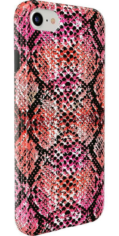 Snake Along | Red Snake Skin Case iPhone Case get.casely 