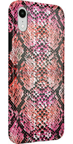 Snake Along | Red Snake Skin Case iPhone Case get.casely 