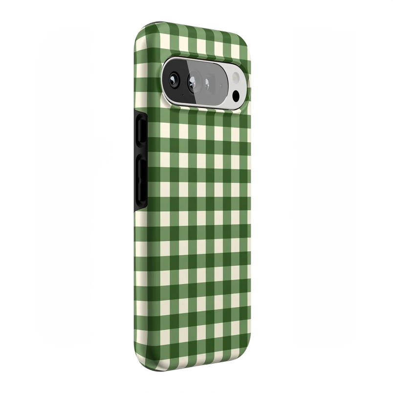 Checked Twice | Green Plaid Case