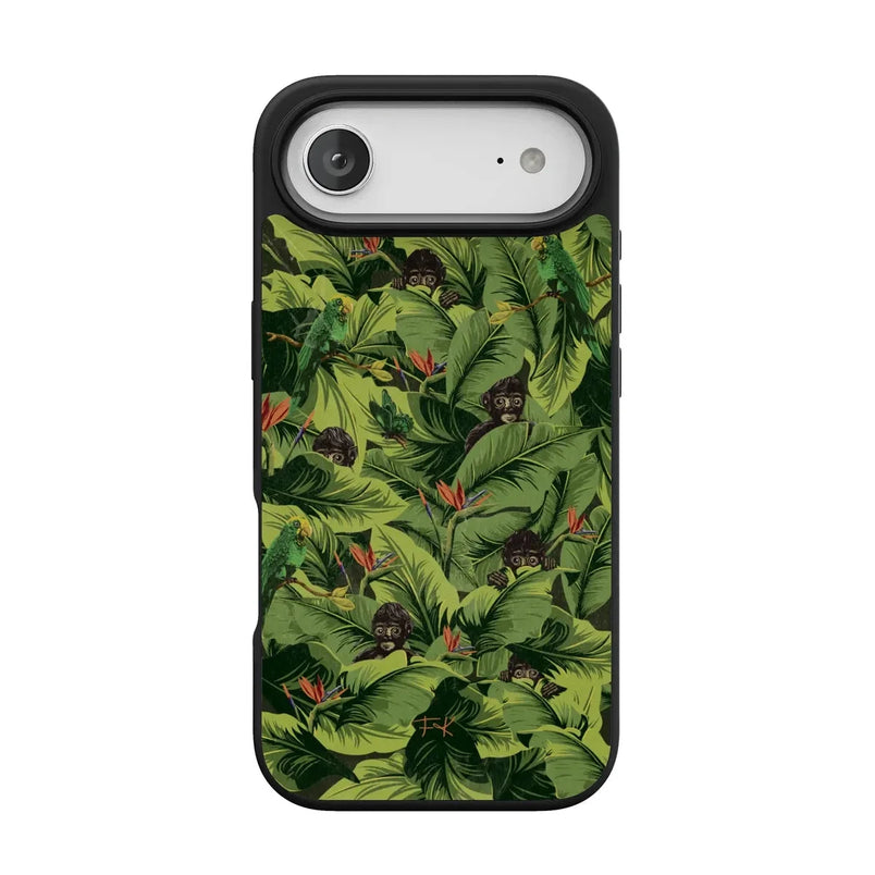 Sneaky Monkeys | Frida Kahlo Jungle Floral Case iPhone Case get.casely Align + MagSafe® iPhone 17 Air 