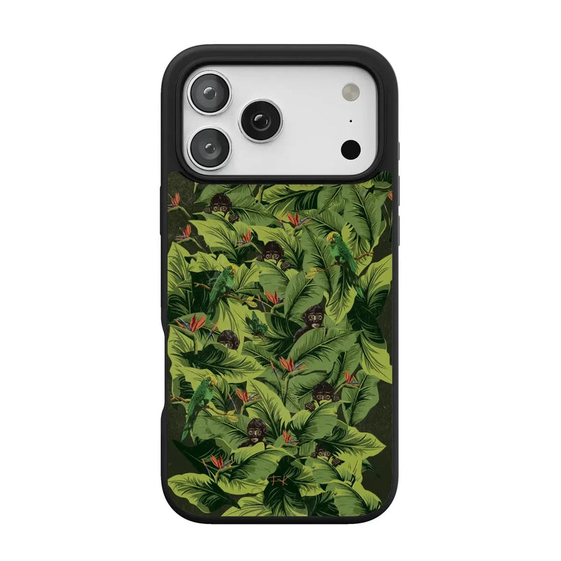 Sneaky Monkeys | Frida Kahlo Jungle Floral Case iPhone Case get.casely Align + MagSafe® iPhone 17 Pro Max 