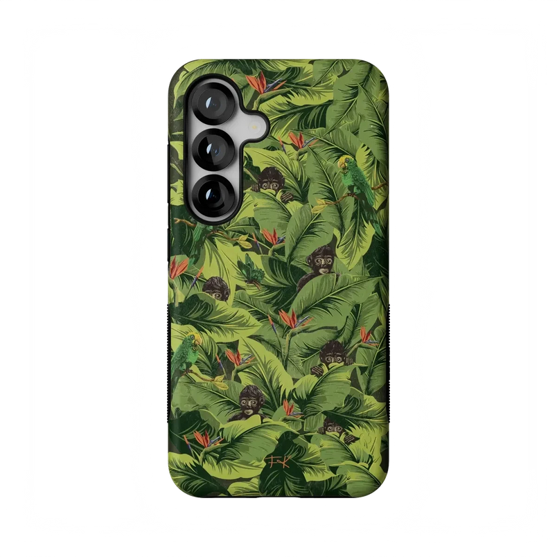 Sneaky Monkeys | Frida Kahlo Jungle Floral Case iPhone Case get.casely Bold Flex + MagSafe® Galaxy S25 