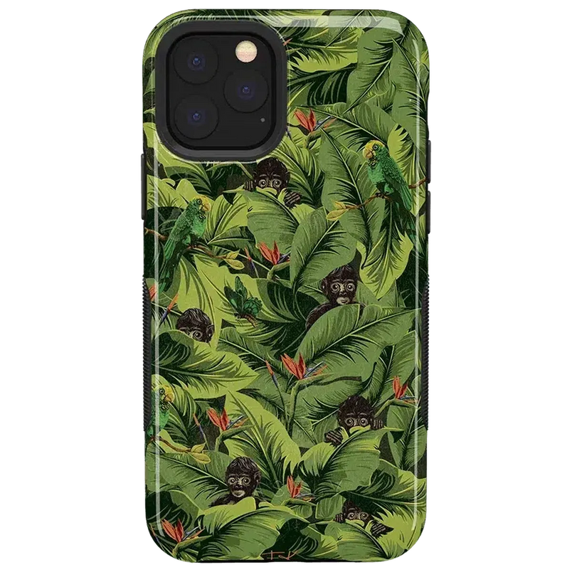 Sneaky Monkeys | Frida Kahlo Jungle Floral Case iPhone Case get.casely Bold iPhone 11 Pro Max 