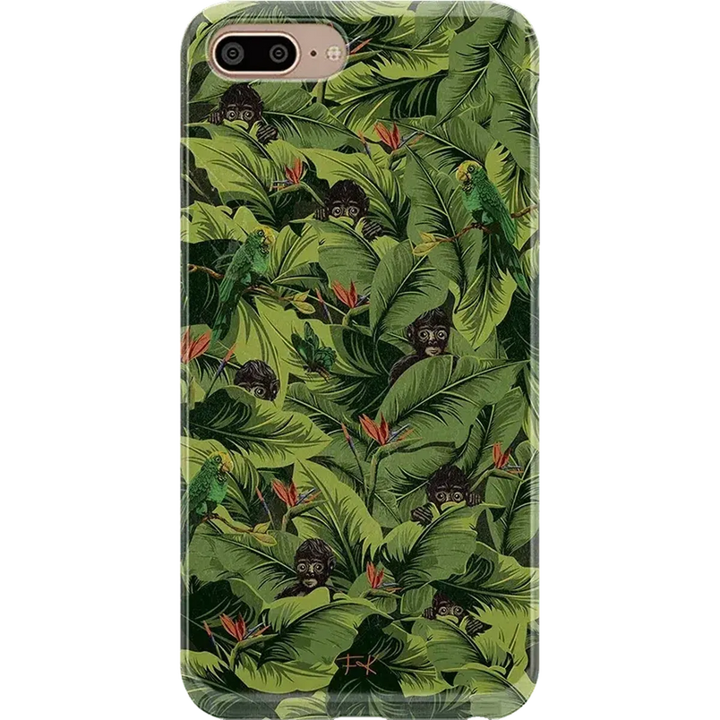 Sneaky Monkeys | Frida Kahlo Jungle Floral Case iPhone Case get.casely Classic iPhone 6/7/8 Plus 