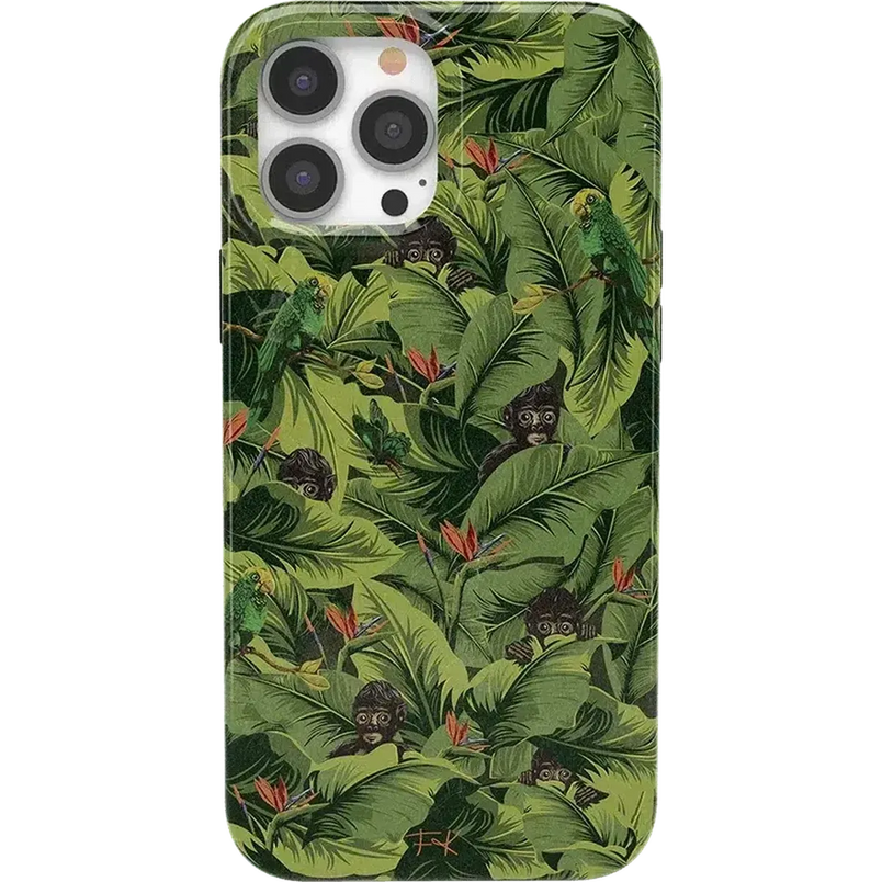 Sneaky Monkeys | Frida Kahlo Jungle Floral Case