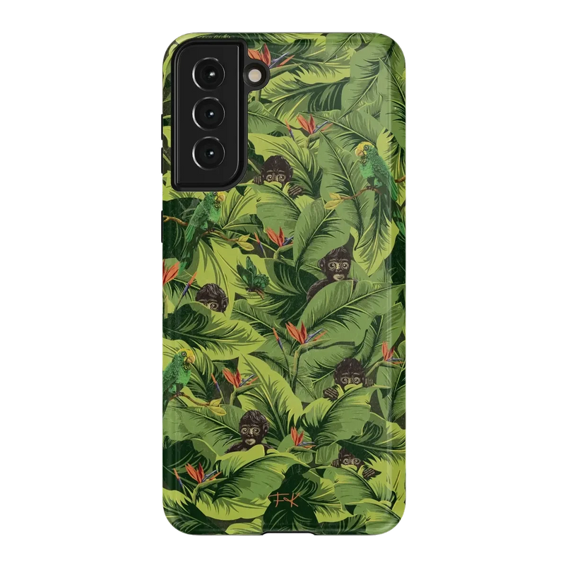 Sneaky Monkeys | Frida Kahlo Jungle Floral Case iPhone Case get.casely 
