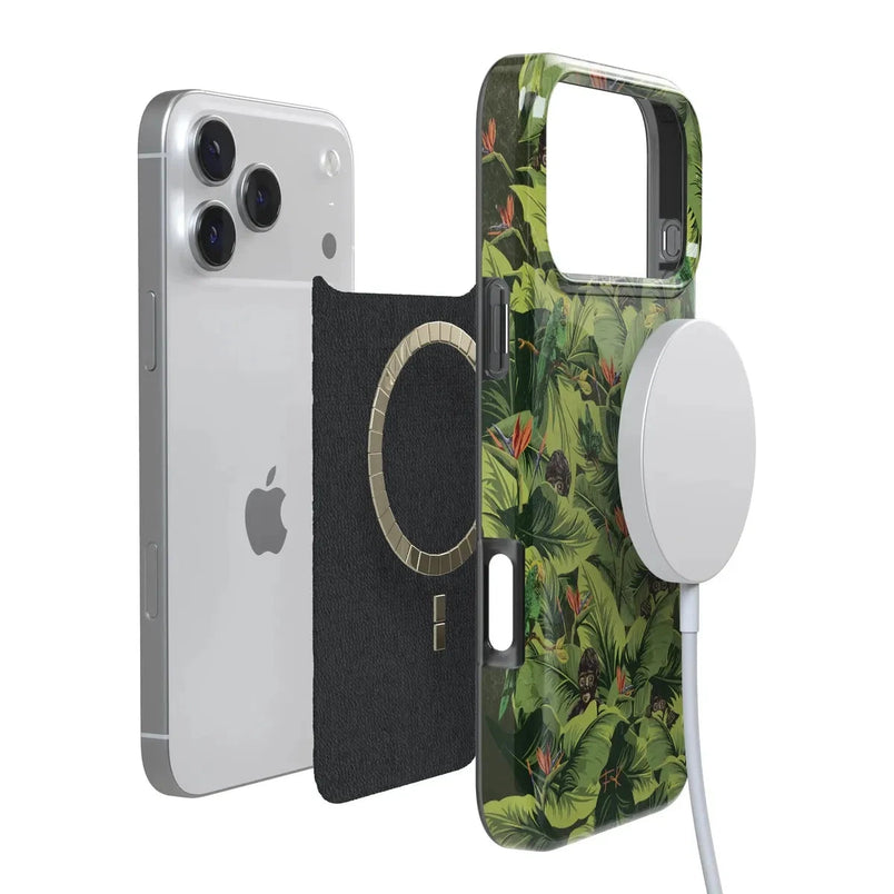 Sneaky Monkeys | Frida Kahlo Jungle Floral Case iPhone Case get.casely 