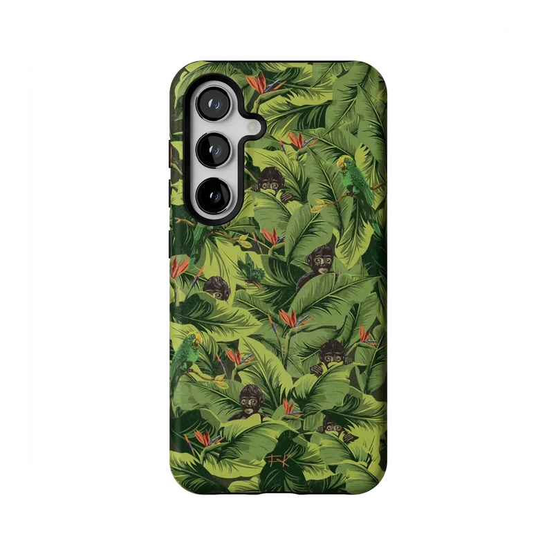 Sneaky Monkeys | Frida Kahlo Jungle Floral Case iPhone Case get.casely 