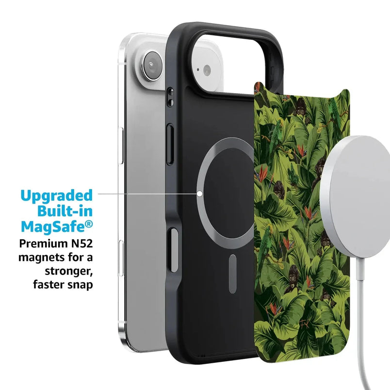 Sneaky Monkeys | Frida Kahlo Jungle Floral Case iPhone Case get.casely 