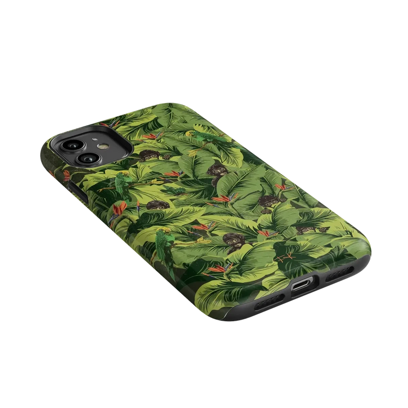 Sneaky Monkeys | Frida Kahlo Jungle Floral Case iPhone Case get.casely 