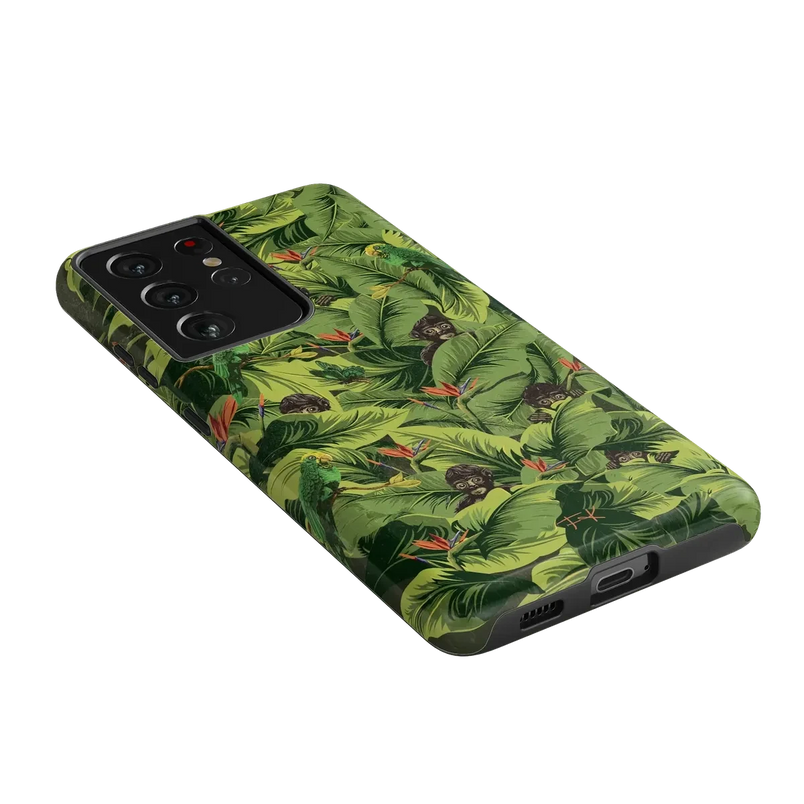 Sneaky Monkeys | Frida Kahlo Jungle Floral Case iPhone Case get.casely 