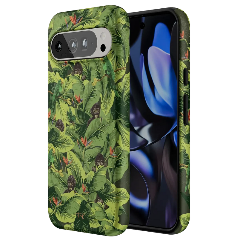 Sneaky Monkeys | Frida Kahlo Jungle Floral Case iPhone Case get.casely 