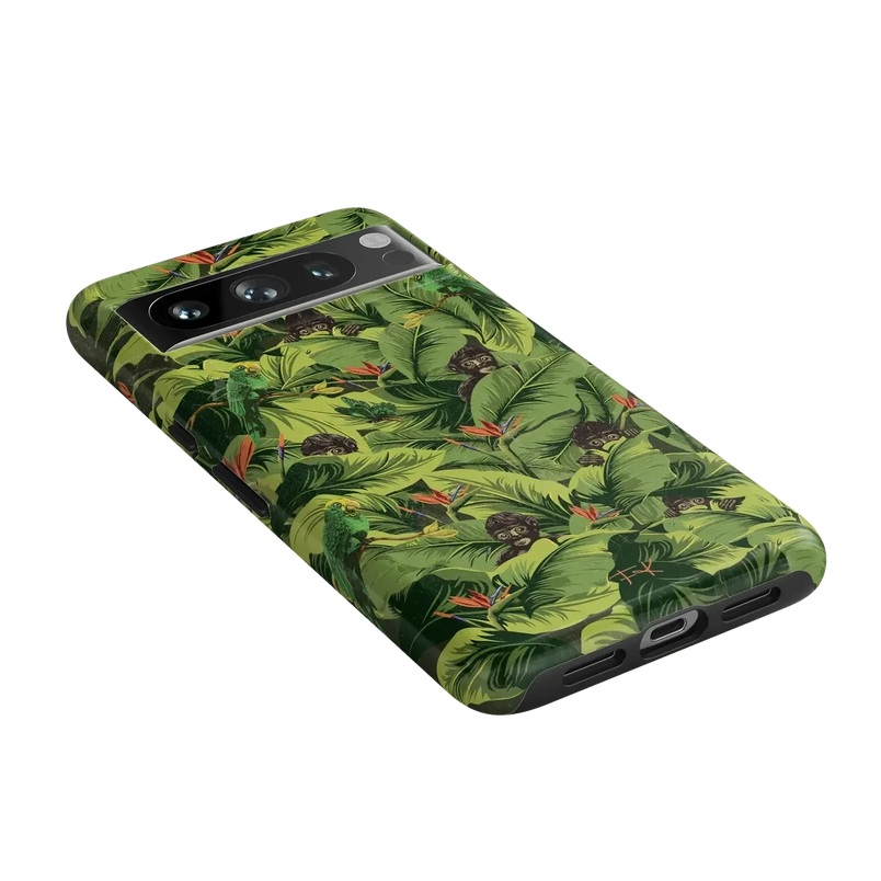 Sneaky Monkeys | Frida Kahlo Jungle Floral Case iPhone Case get.casely 