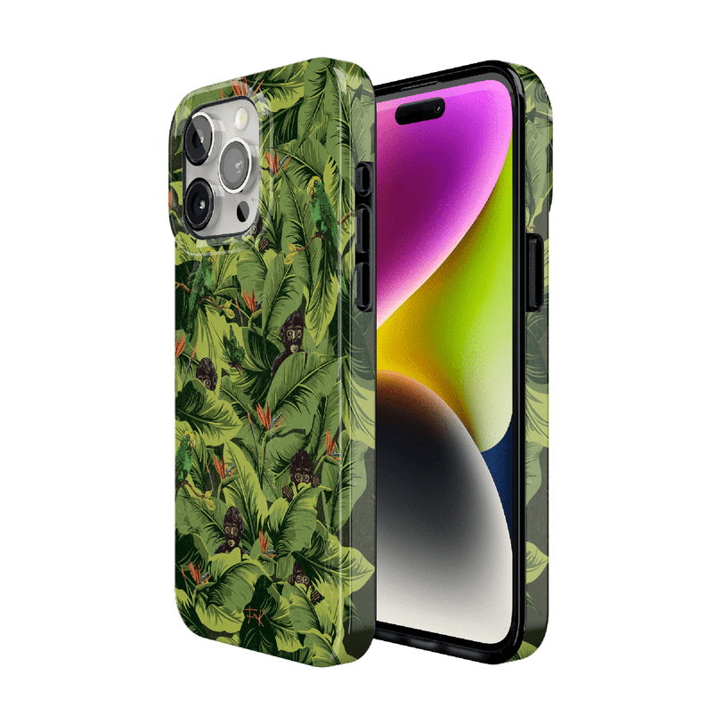 Sneaky Monkeys | Frida Kahlo Jungle Floral Case iPhone Case get.casely 