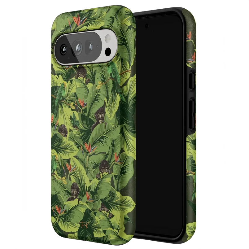 Sneaky Monkeys | Frida Kahlo Jungle Floral Case iPhone Case get.casely 