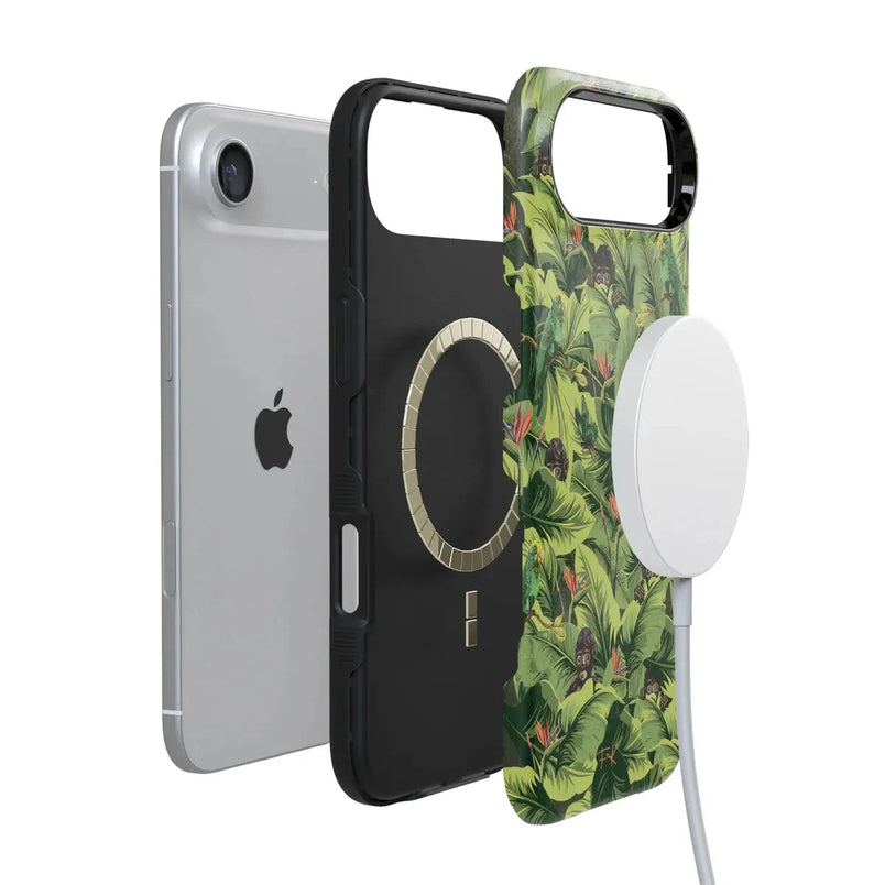 Sneaky Monkeys | Frida Kahlo Jungle Floral Case iPhone Case get.casely 