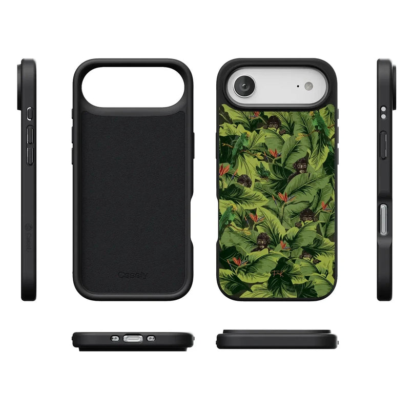 Sneaky Monkeys | Frida Kahlo Jungle Floral Case iPhone Case get.casely 