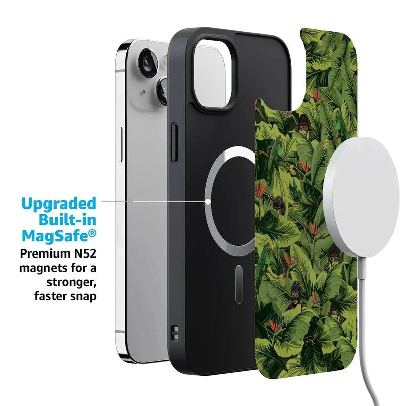 Sneaky Monkeys | Frida Kahlo Jungle Floral Case iPhone Case get.casely 