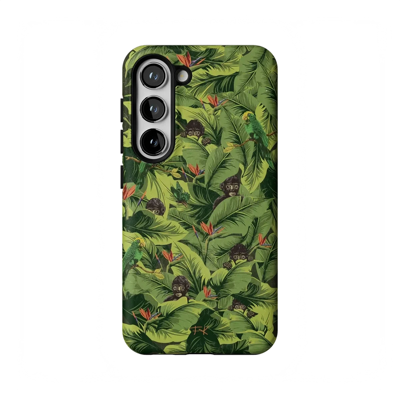Sneaky Monkeys | Frida Kahlo Jungle Floral Case iPhone Case get.casely 
