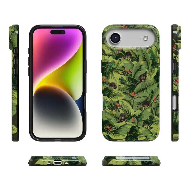 Sneaky Monkeys | Frida Kahlo Jungle Floral Case iPhone Case get.casely 